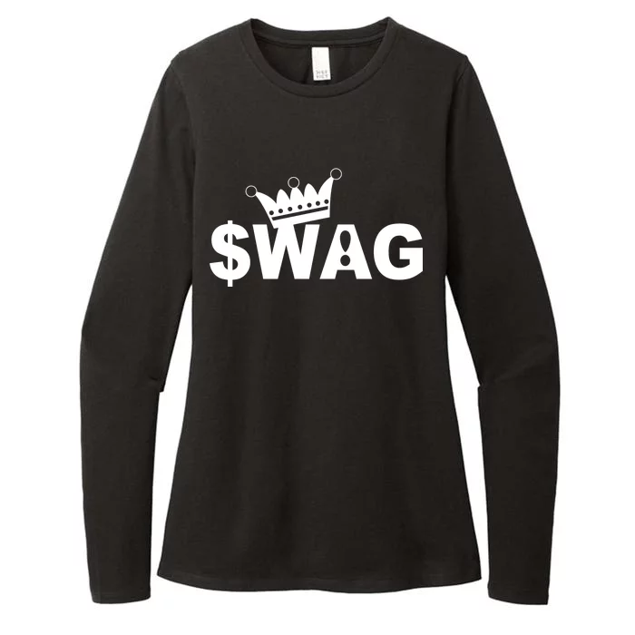 King Of Swag Womens CVC Long Sleeve Shirt