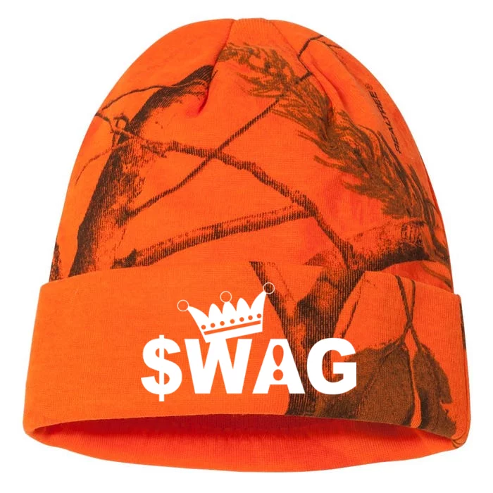 King Of Swag Kati - 12in Camo Beanie