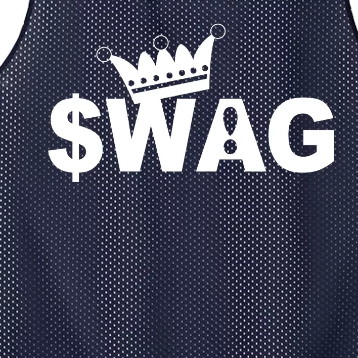 King Of Swag Mesh Reversible Basketball Jersey Tank