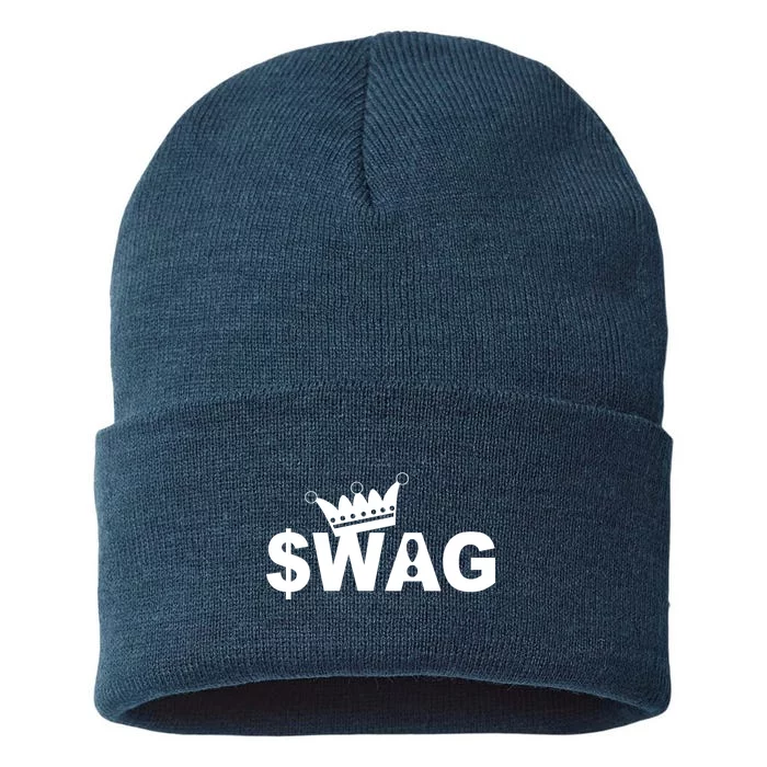 King Of Swag Sustainable Knit Beanie