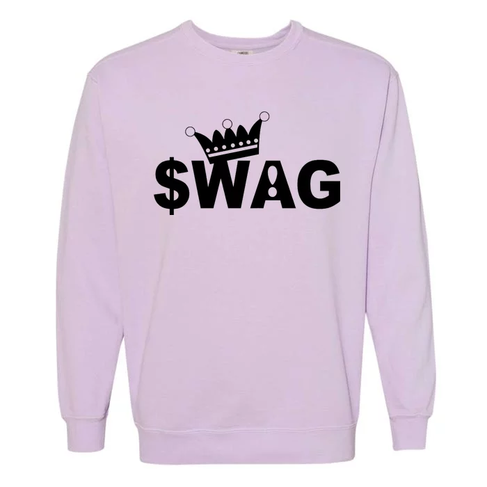 King Of Swag Garment-Dyed Sweatshirt