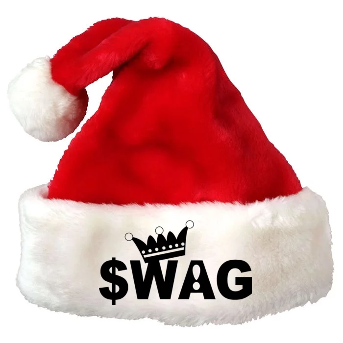 King Of Swag Premium Christmas Santa Hat