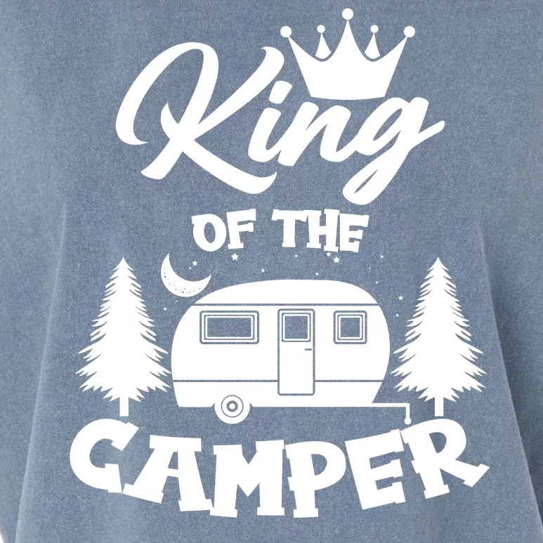 King Of The Camper Garment-Dyed Women's Muscle Tee