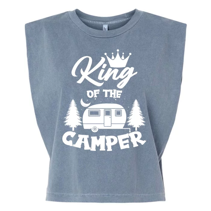 King Of The Camper Garment-Dyed Women's Muscle Tee