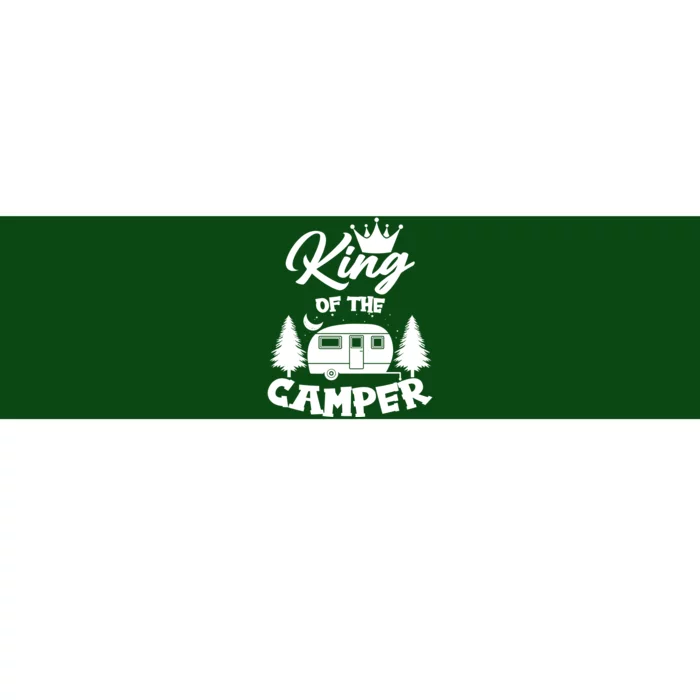 King Of The Camper Bumper Sticker