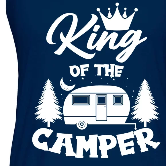 King Of The Camper Ladies Essential Flowy Tank