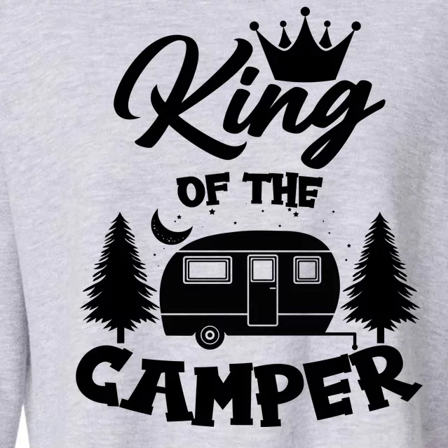 King Of The Camper Cropped Pullover Crew