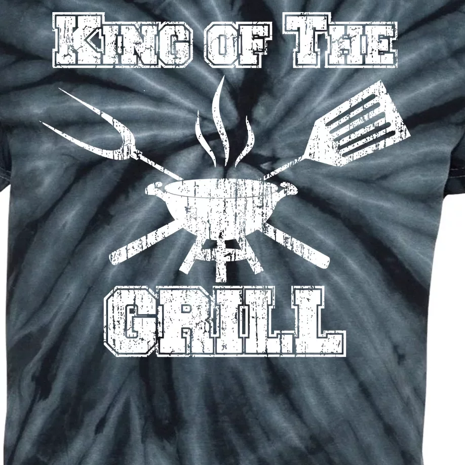 King Of The Grill Kids Tie-Dye T-Shirt