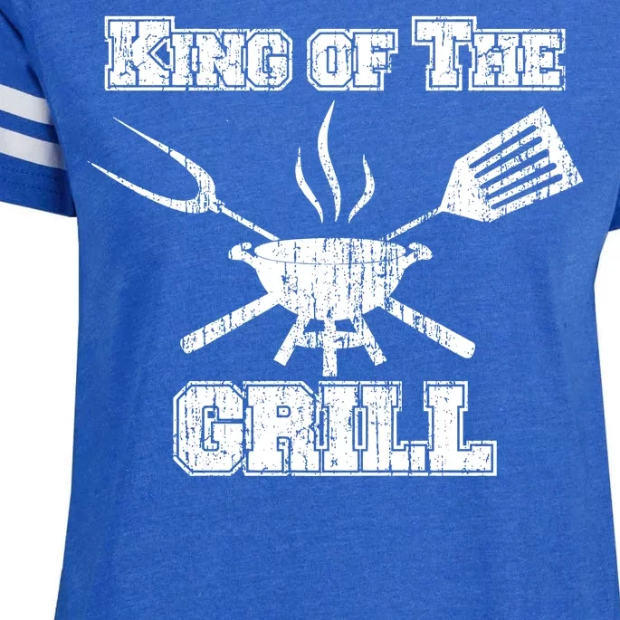 King Of The Grill Enza Ladies Jersey Football T-Shirt