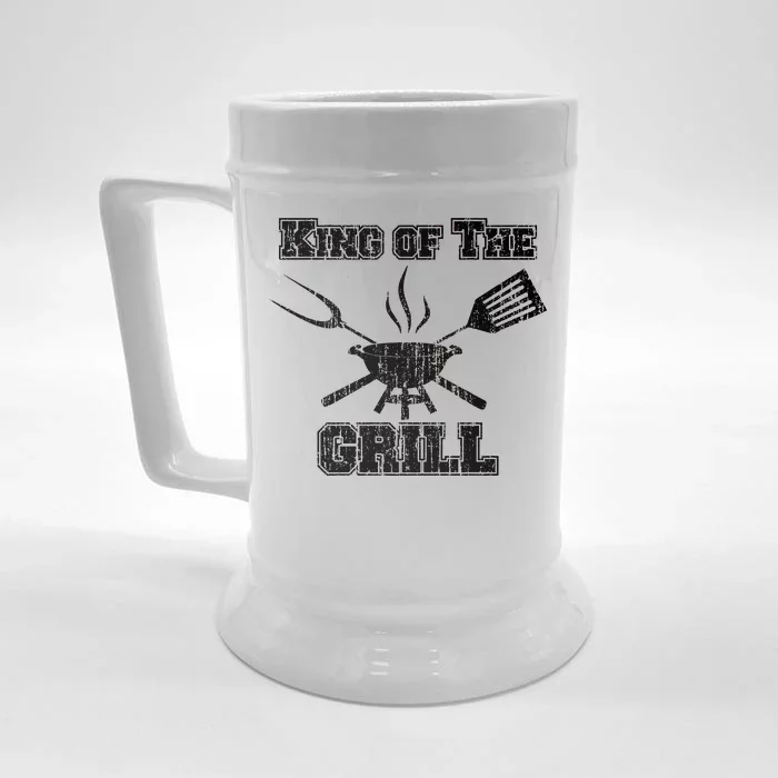 King Of The Grill Front & Back Beer Stein