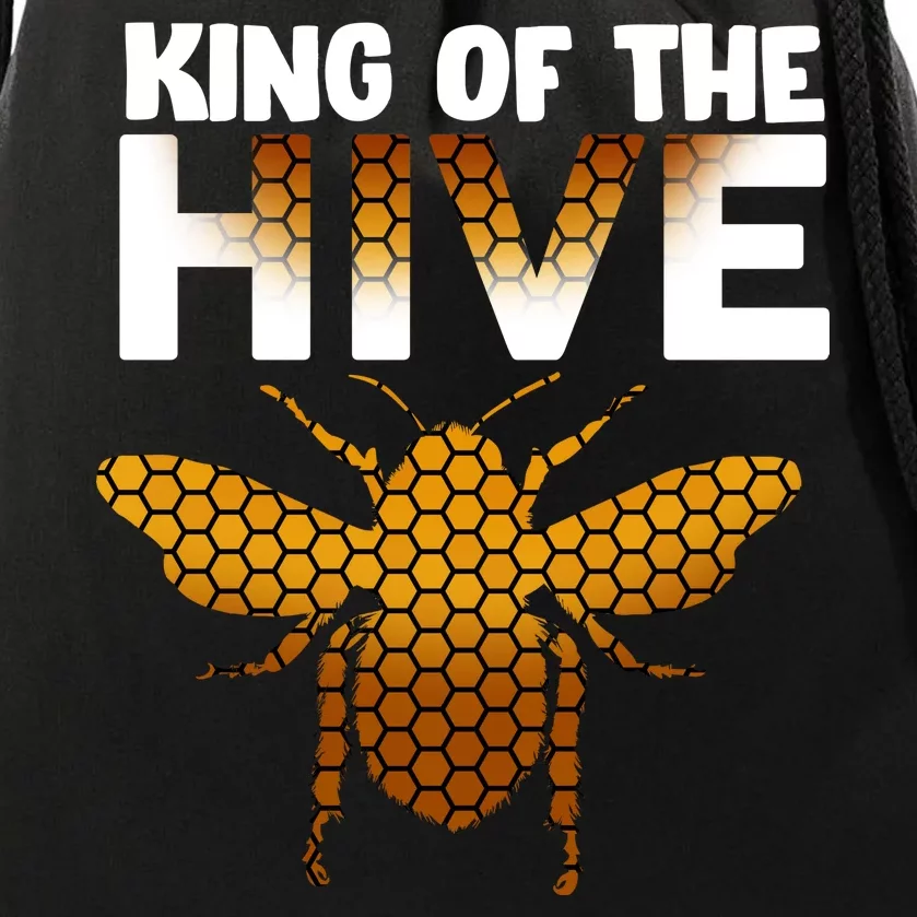 King Of The Hive Drawstring Bag