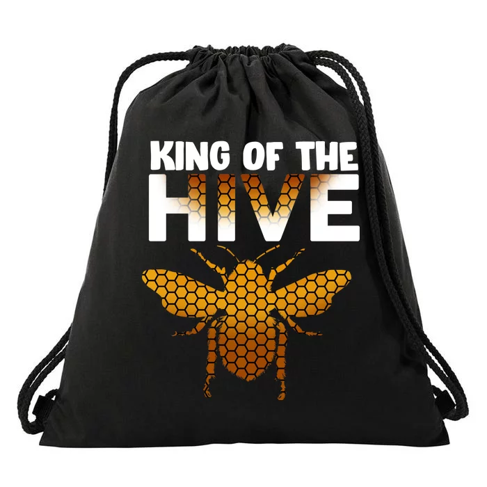 King Of The Hive Drawstring Bag