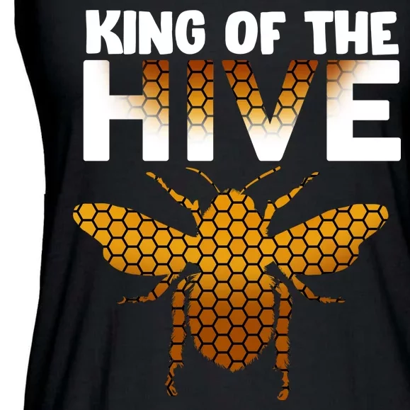 King Of The Hive Ladies Essential Flowy Tank