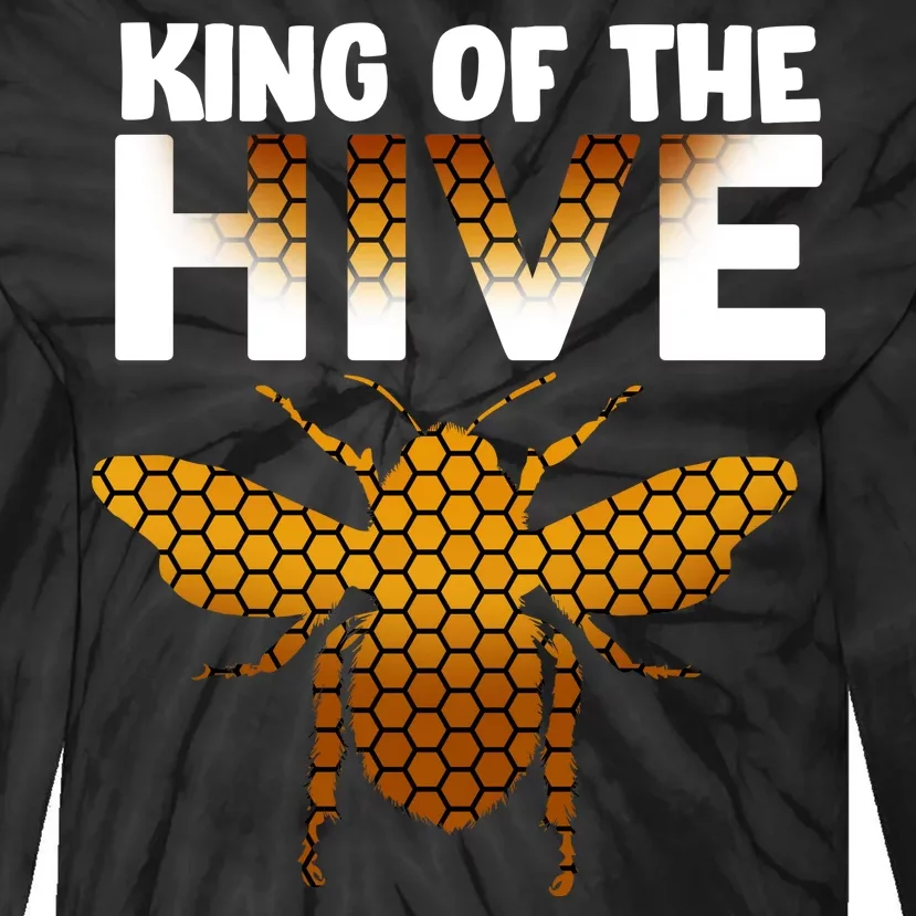 King Of The Hive Tie-Dye Long Sleeve Shirt