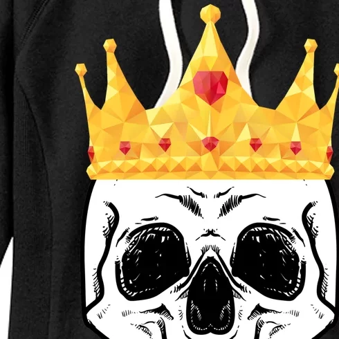 King Skull Women's Fleece Hoodie