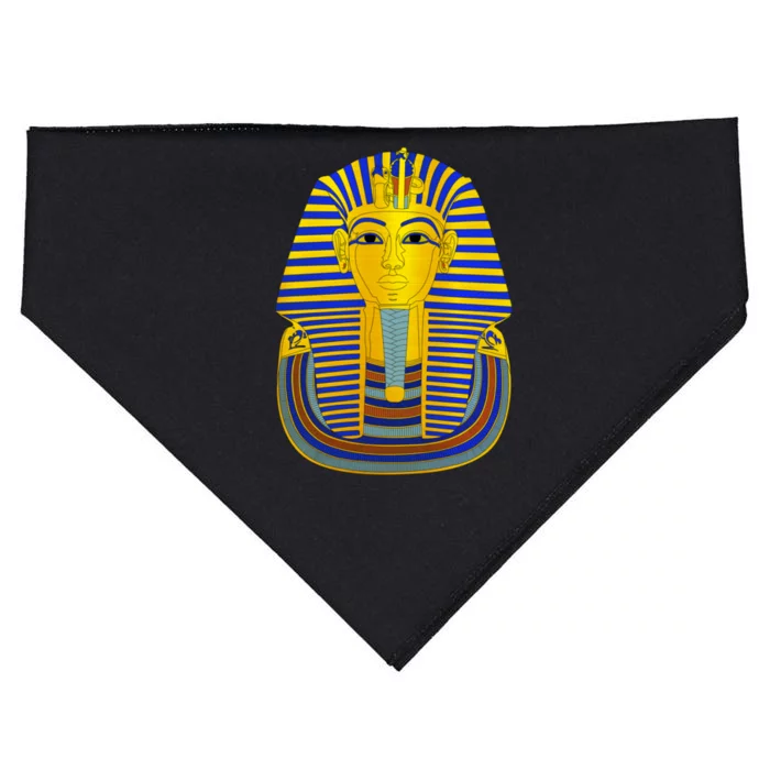 King Tut Pharaoh Egyptian USA-Made Doggie Bandana