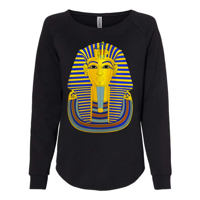 King Tut Pharaoh Egyptian Womens California Wash Sweatshirt