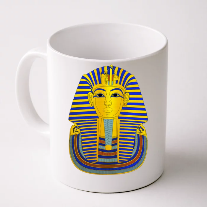 King Tut Pharaoh Egyptian Front & Back Coffee Mug