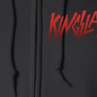 Kingslayer Funny King Slayer Full Zip Hoodie