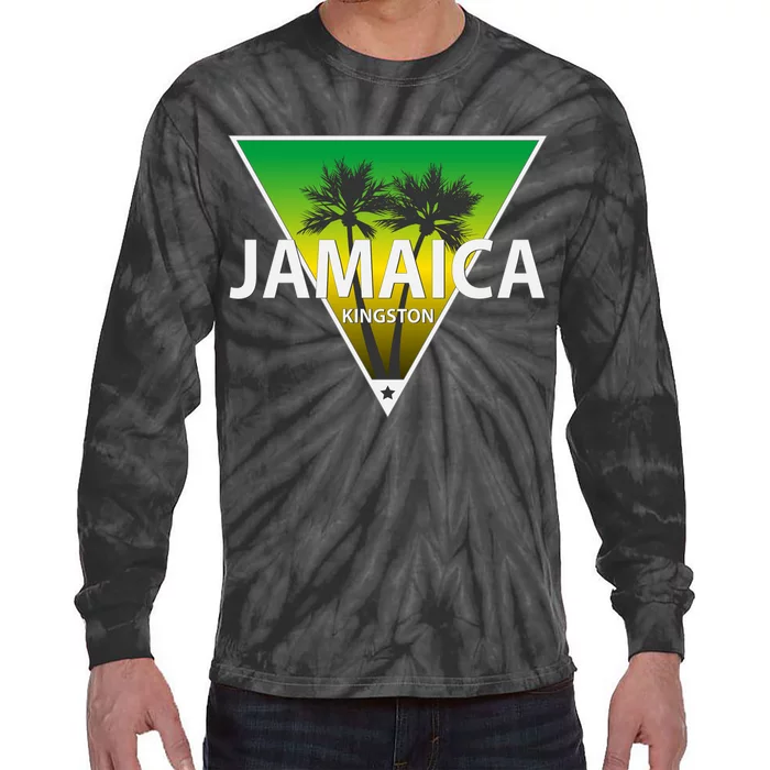 Kingston Jamaica Tie-Dye Long Sleeve Shirt