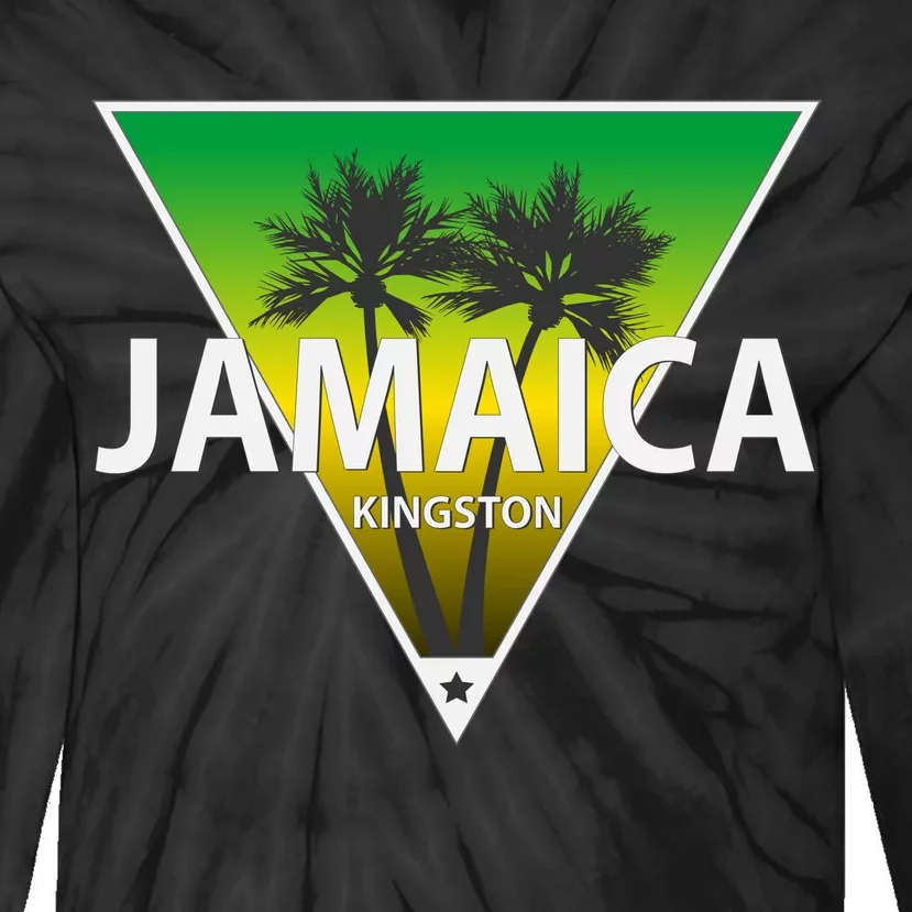 Kingston Jamaica Tie-Dye Long Sleeve Shirt