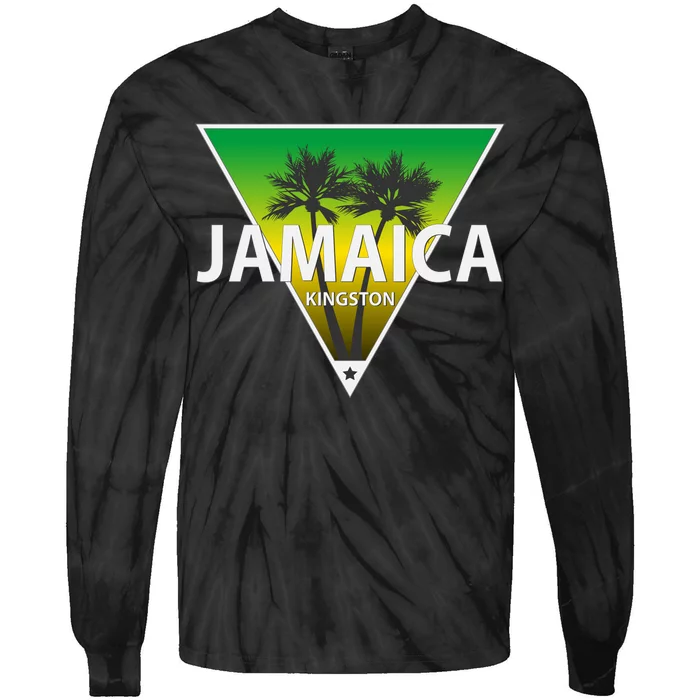 Kingston Jamaica Tie-Dye Long Sleeve Shirt