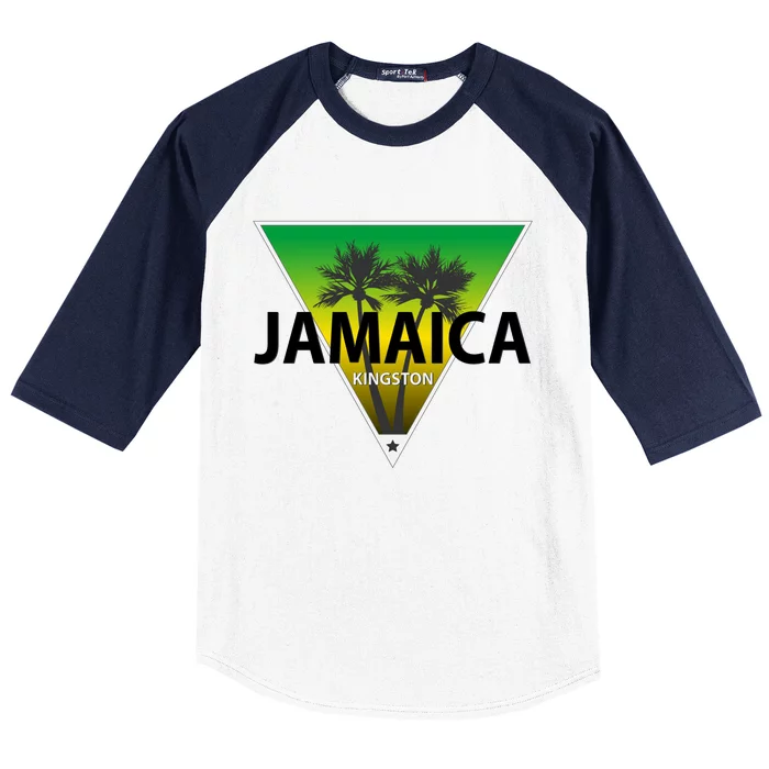 Kingston Jamaica Baseball Sleeve Shirt