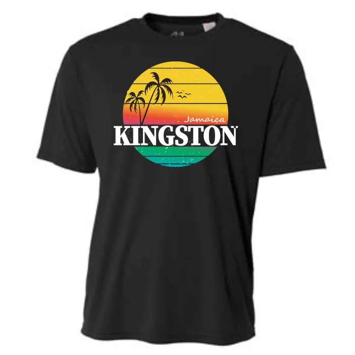 Kingston Jamaica Retro Cooling Performance Crew T-Shirt