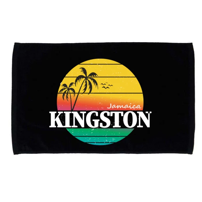 Kingston Jamaica Retro Microfiber Hand Towel