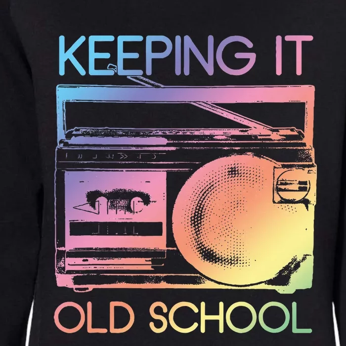 Keeping It Old School Retro 80s 90s Womens California Wash Sweatshirt