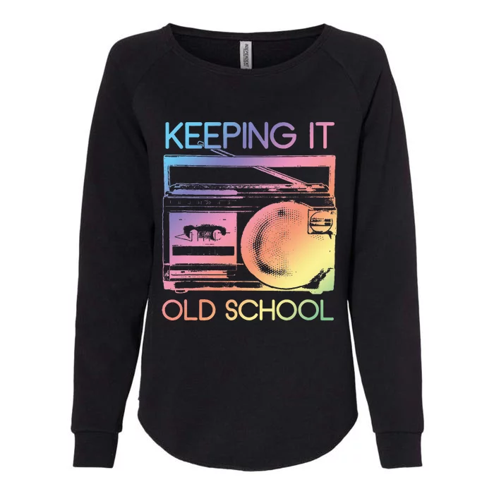 Keeping It Old School Retro 80s 90s Womens California Wash Sweatshirt