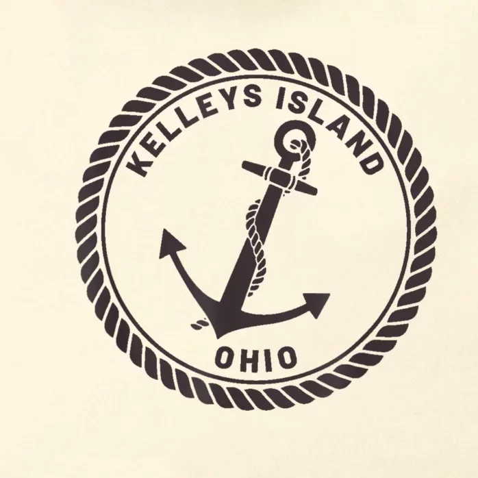 Kelleys Island Ohio Zip Tote Bag