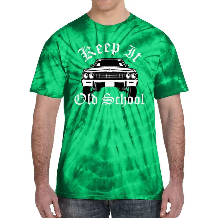 Keep It Old School Lowrider Oldies Tie-Dye T-Shirt