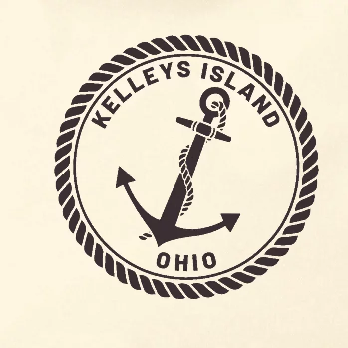 Kelleys Island Ohio Zip Tote Bag