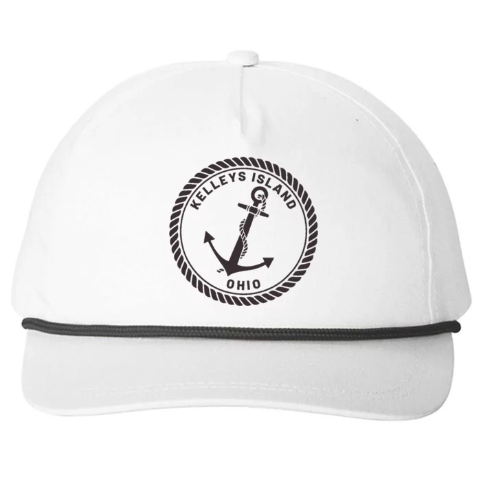 Kelleys Island Ohio Snapback Five-Panel Rope Hat