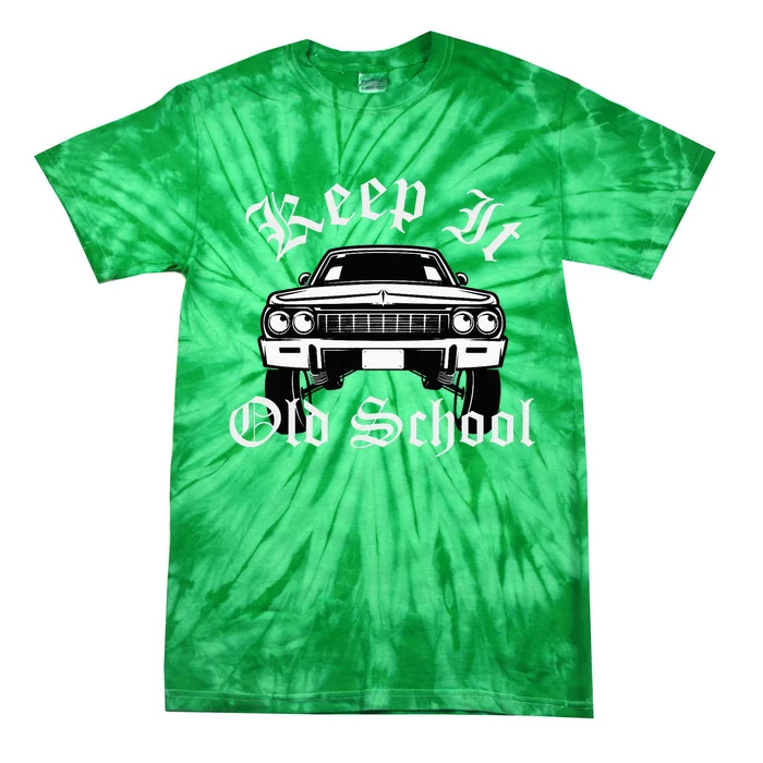 Keep It Old School Lowrider Oldies Tie-Dye T-Shirt