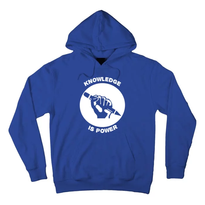 Knowledge Is Political Power Voting Election Vote Gift Tall Hoodie