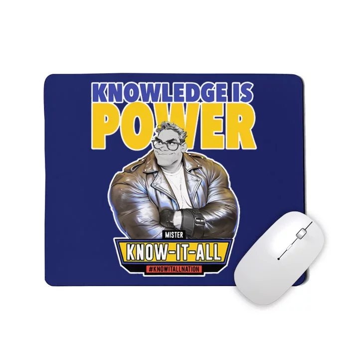 Knowledge Is Power Mousepad