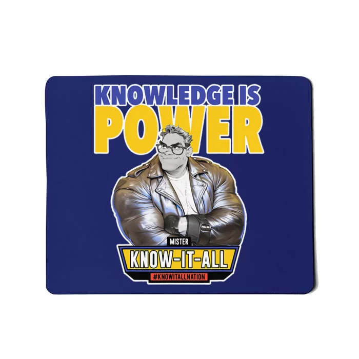 Knowledge Is Power Mousepad