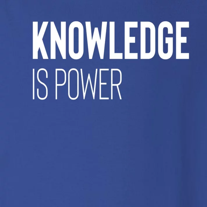 Knowledge Is Power Great Gift Toddler Long Sleeve Shirt