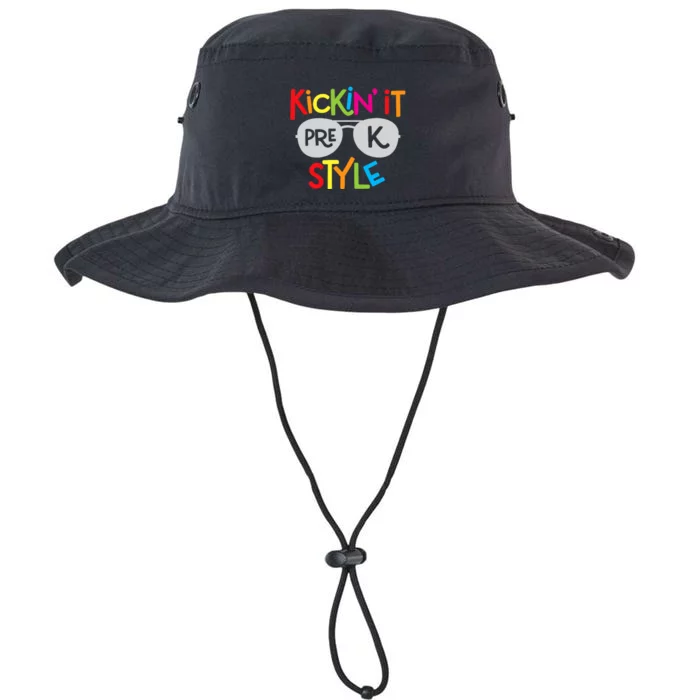 Kickin it Pre-K Style Back to School Teacher Legacy Cool Fit Booney Bucket Hat