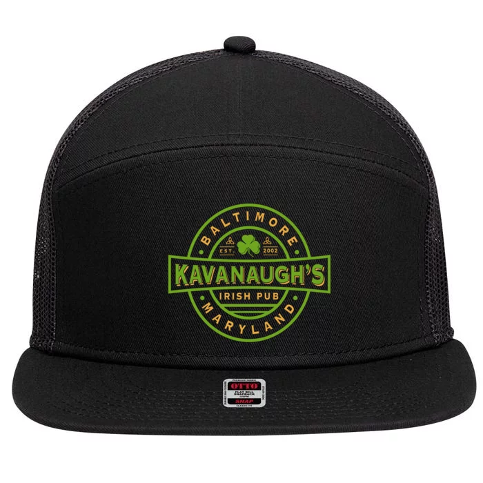 KavanaughS Irish Pub 7 Panel Mesh Trucker Snapback Hat