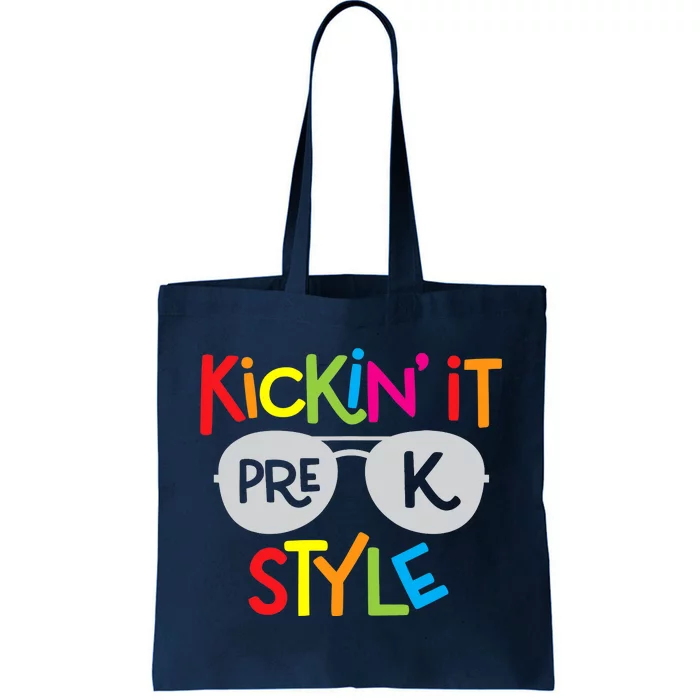 Kickin it Pre-K Style Back to School Teacher Tote Bag