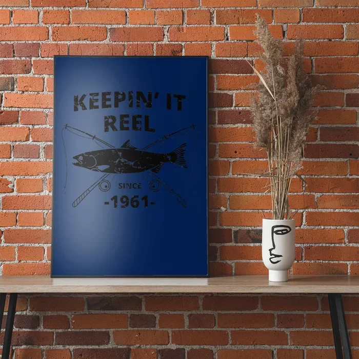 Keepin It Reel Fishing Birthday Gifts Day Poster