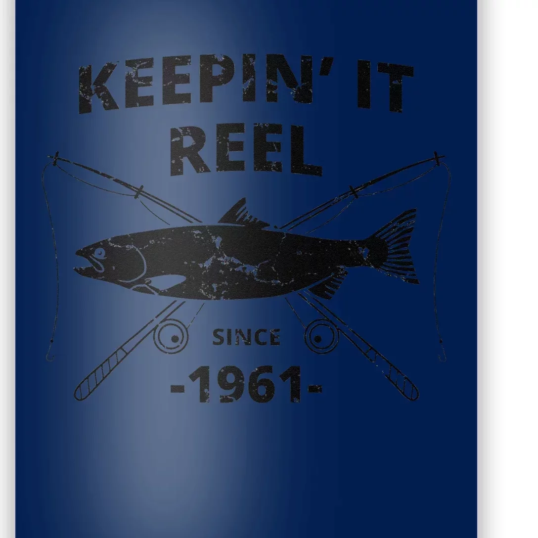 Keepin It Reel Fishing Birthday Gifts Day Poster