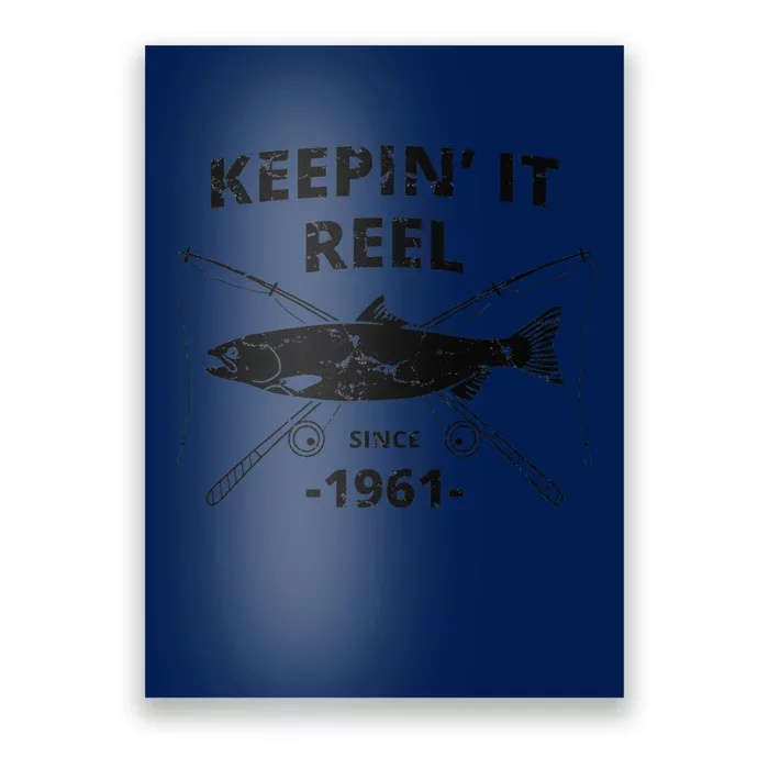 Keepin It Reel Fishing Birthday Gifts Day Poster