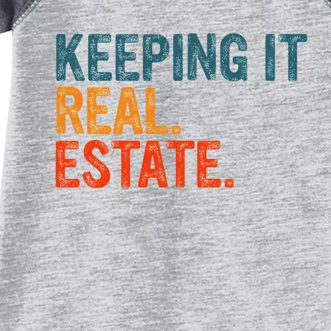 Keeping It Real Funny Real Estate Agent Infant Baby Jersey Bodysuit