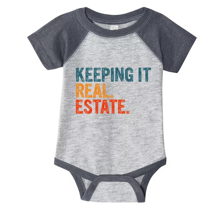 Keeping It Real Funny Real Estate Agent Infant Baby Jersey Bodysuit