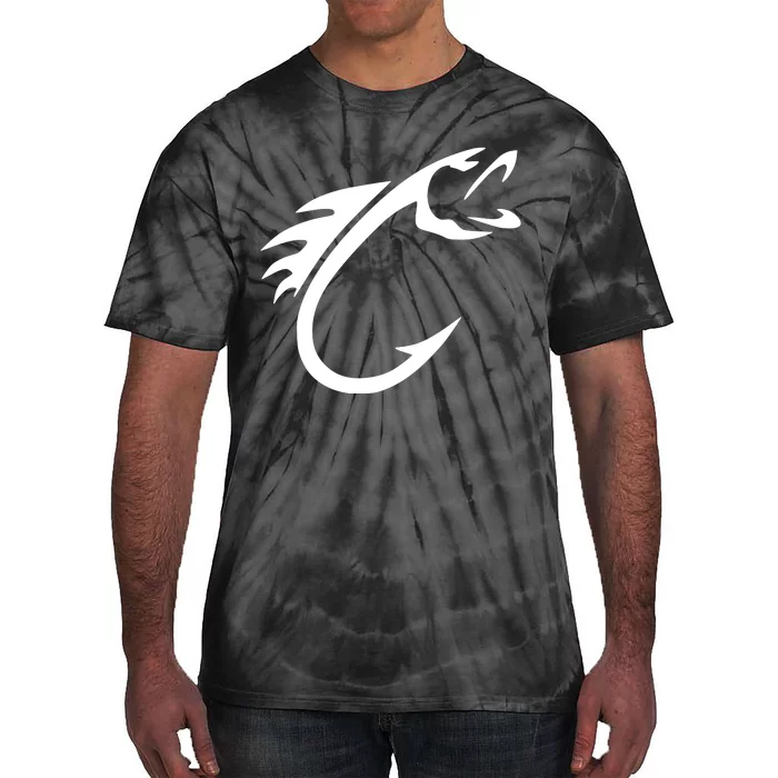 Keeping It Reel Fish Hook Fishing Rod & Hook Tie-Dye T-Shirt