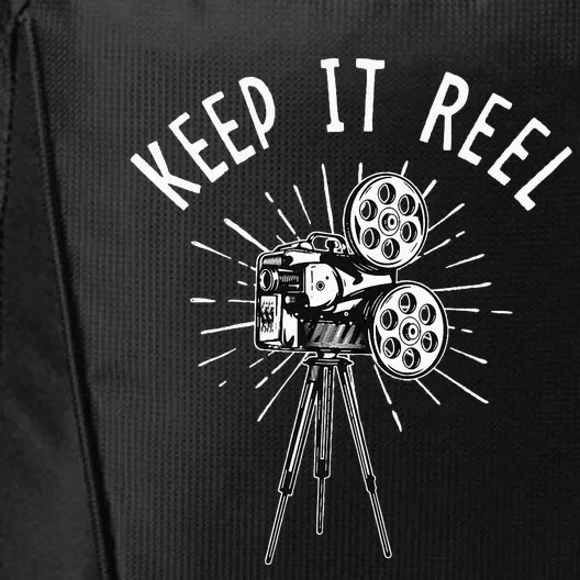 Keep It Reel Filmmaker Movie Director Filmmaking Cinema City Backpack